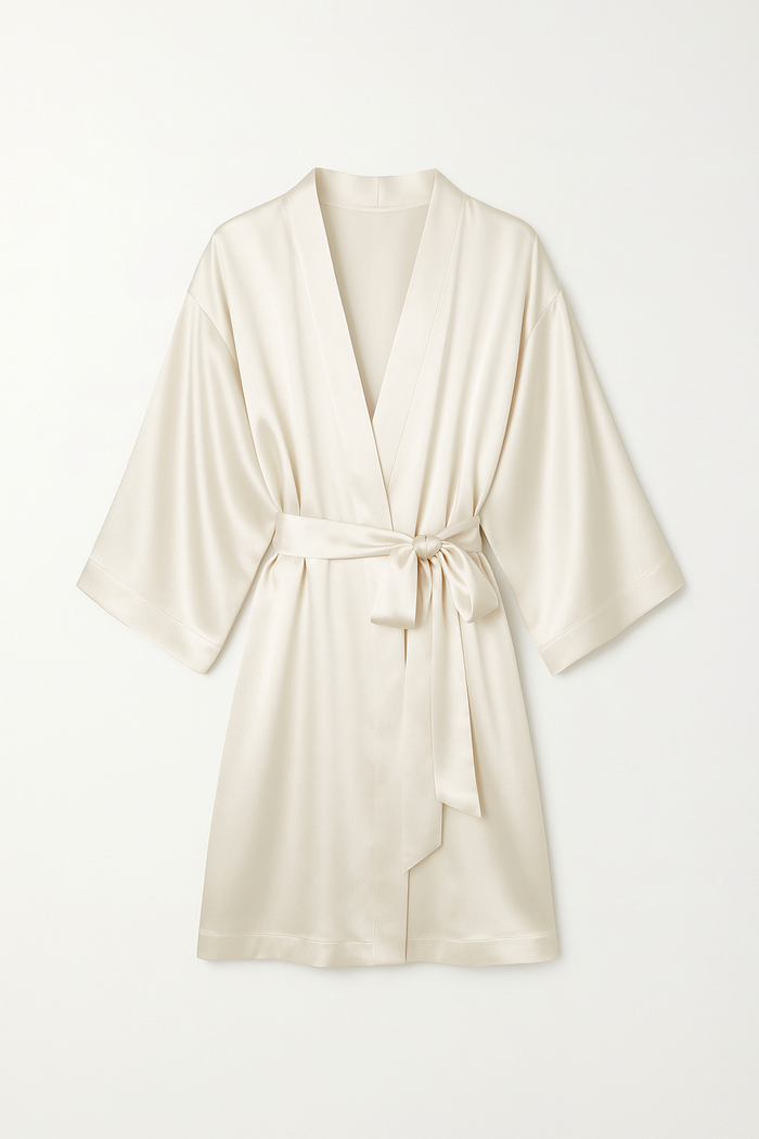 Silk Charmeuse Robe